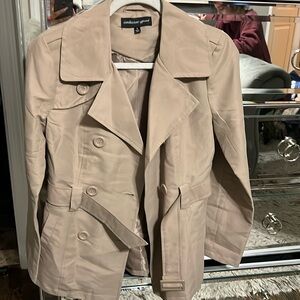 Fitted Trench Jacket